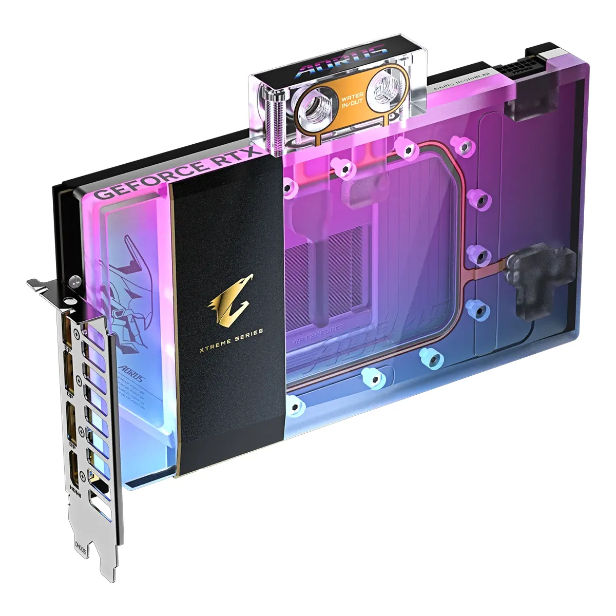کارت گرافیک گیگابایت مدل GIGABYTE AORUS GeForce RTX 5090 XTREME WATERFORCE WB 32G