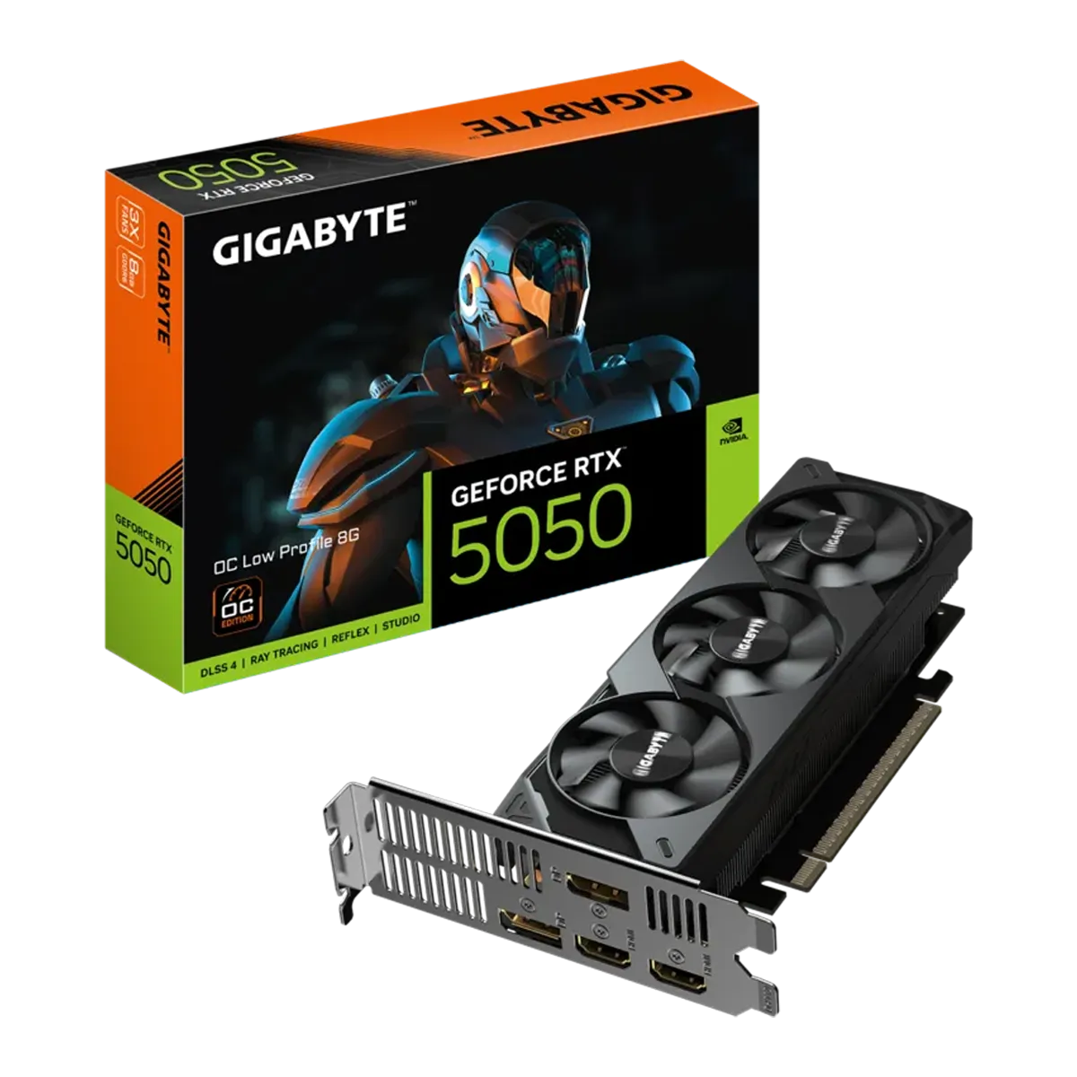 کارت گرافیک گیگابایت مدل GIGABYTE GeForce RTX 5050 OC Low Profile 8G