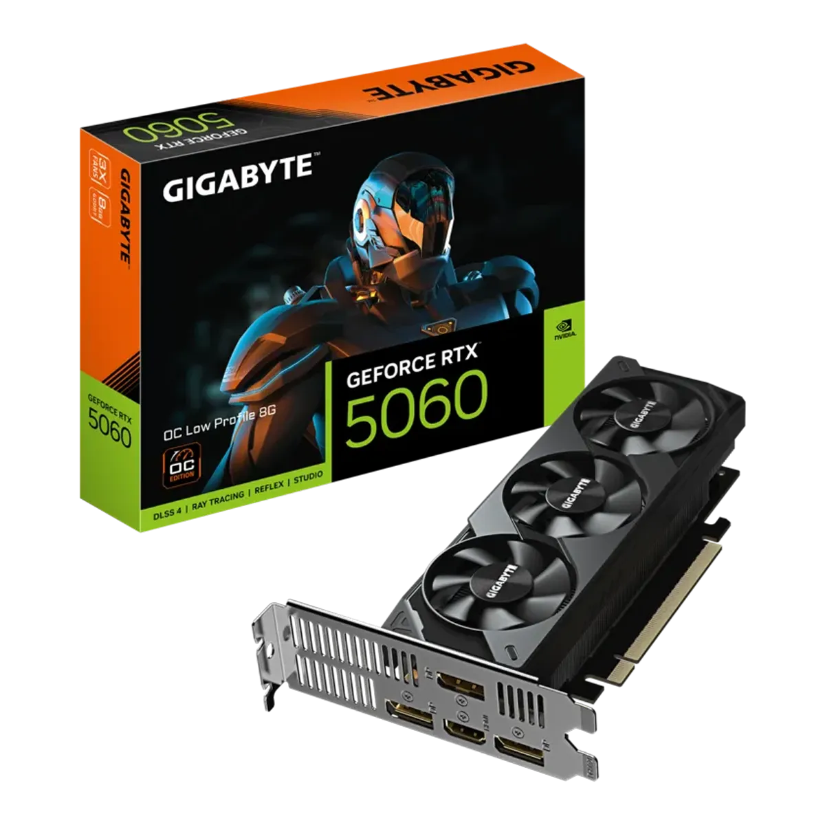 کارت گرافیک گیگابایت مدل GIGABYTE GeForce RTX 5060 OC Low Profile 8G