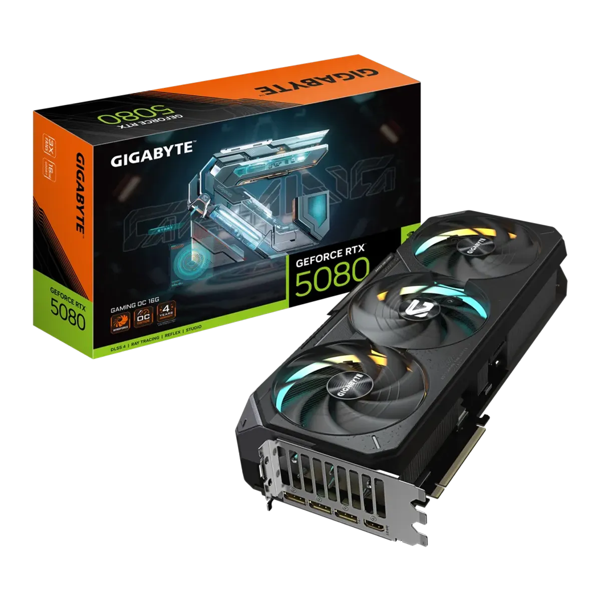 کارت گرافیک گیگابایت مدل GIGABYTE GeForce RTX 5080 GAMING OC 16G