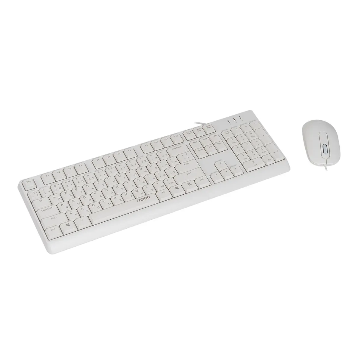 کیبورد و ماوس با سیم رپو مدل Rapoo X130PRO White