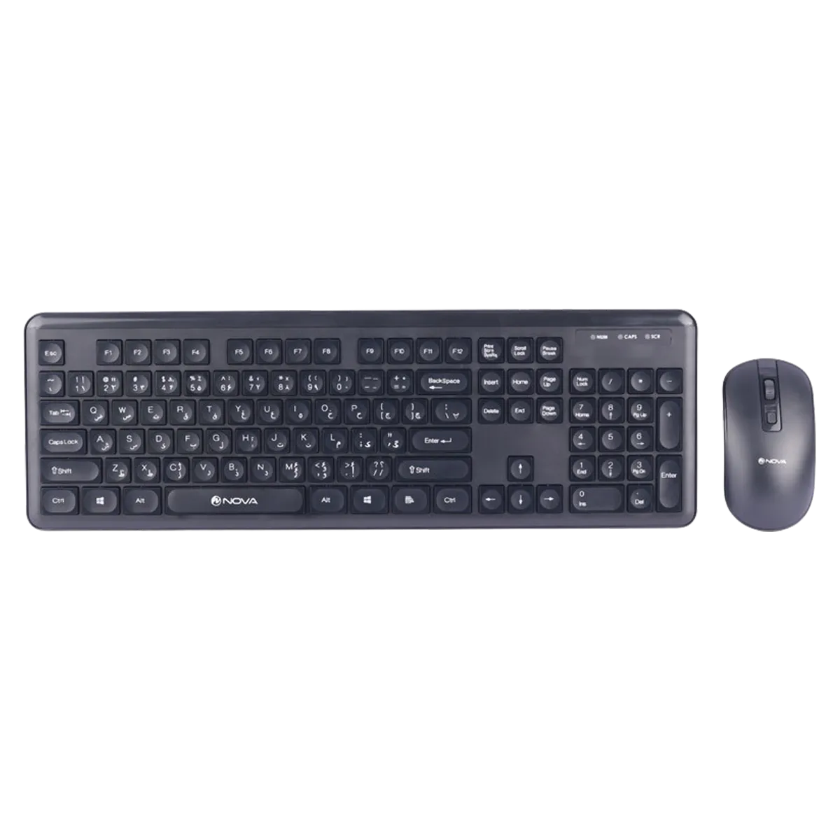 کیبورد و ماوس بی سیم نوا مدل NOVA NKM-1402WL