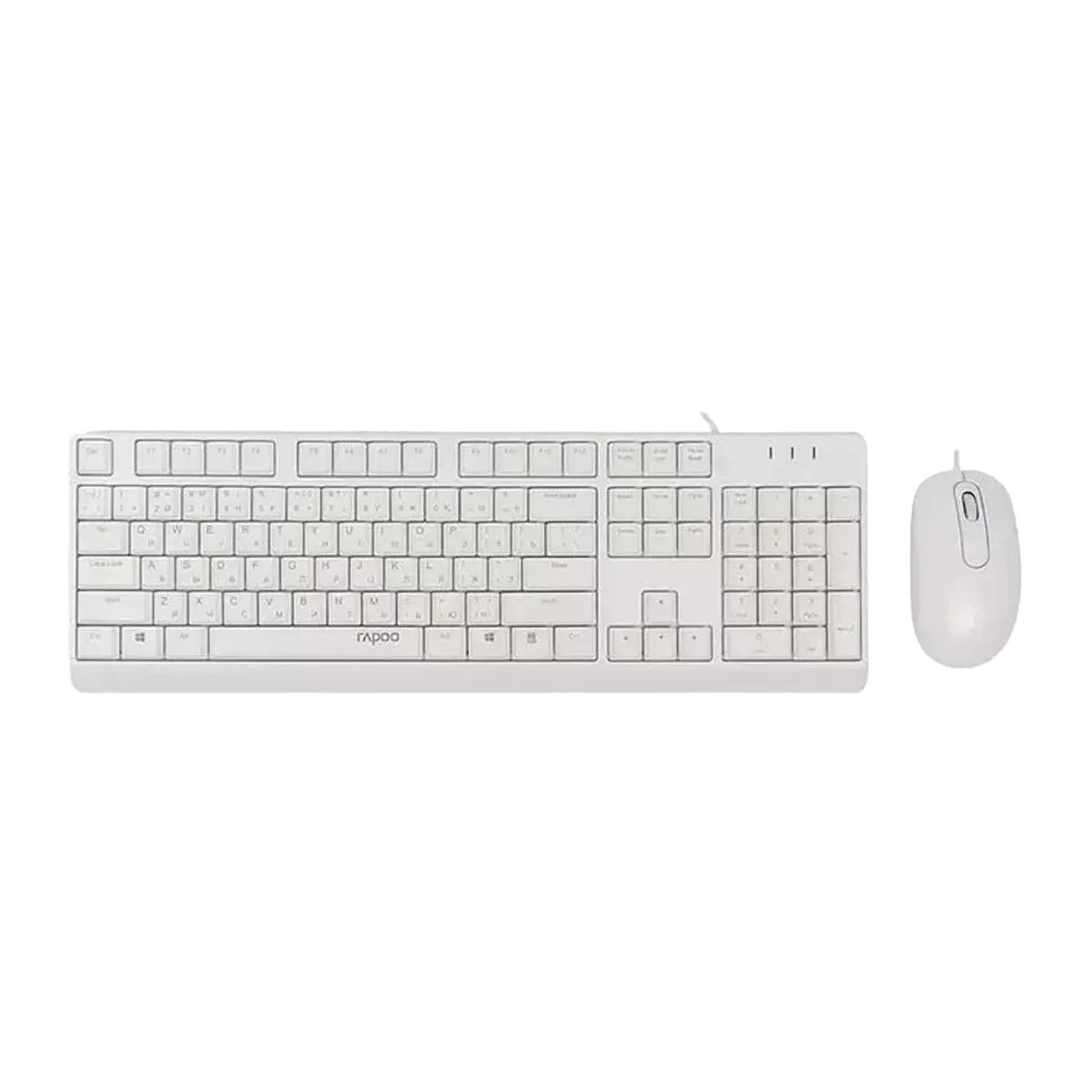 کیبورد و ماوس با سیم رپو مدل Rapoo X130PRO