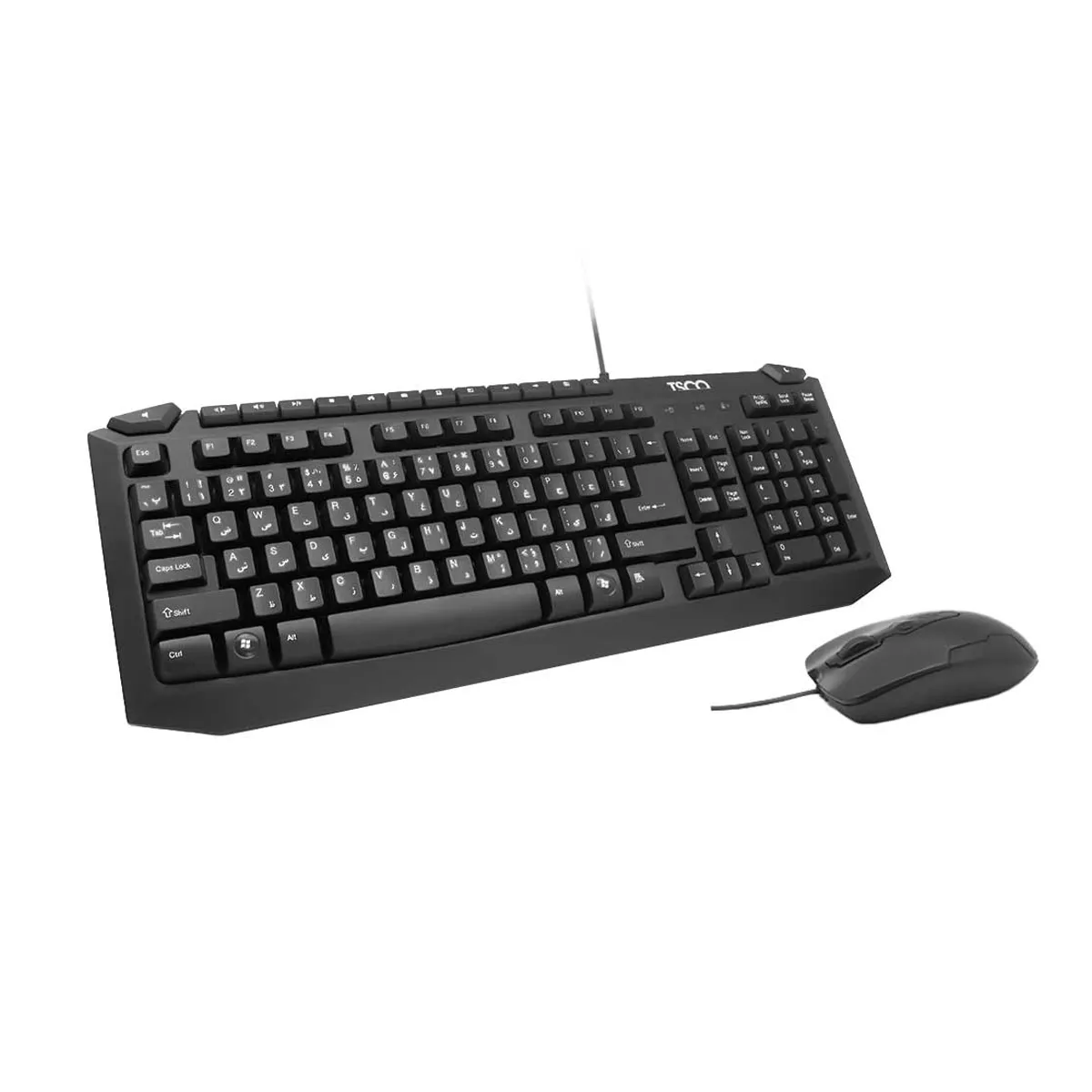 کیبورد و ماوس با سیم تسکو مدل TSCO TKM 8054N