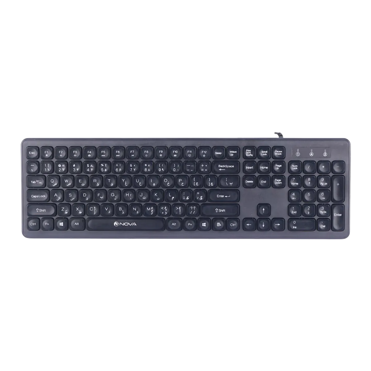 کیبورد با سیم نوا مدل NOVA NK-101