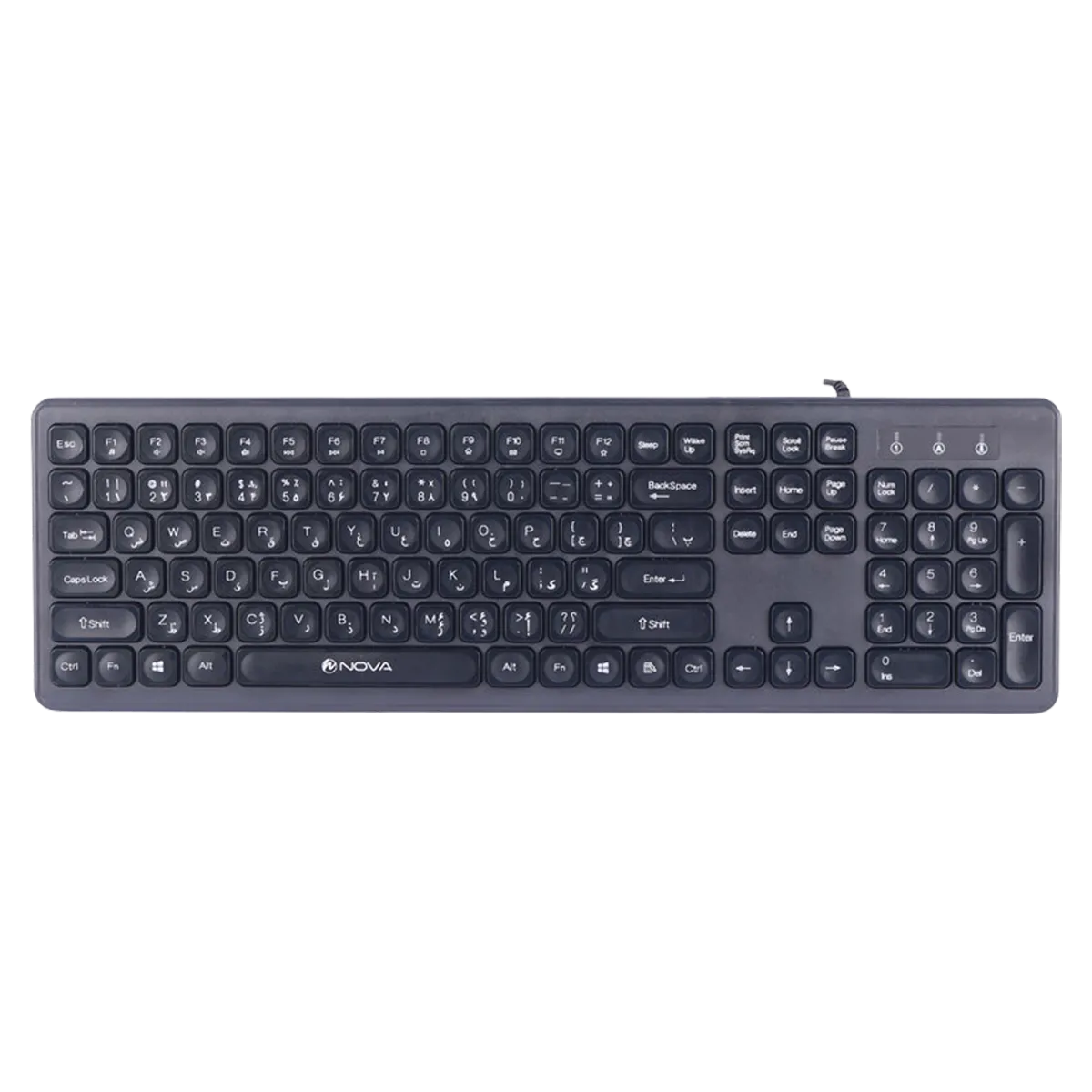 کیبورد با سیم نوا مدل NOVA NK-101