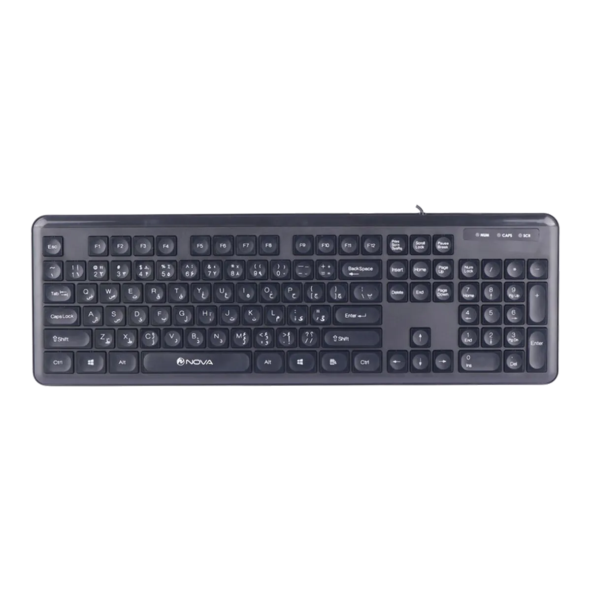 کیبورد با سیم نوا مدل NOVA NK-102