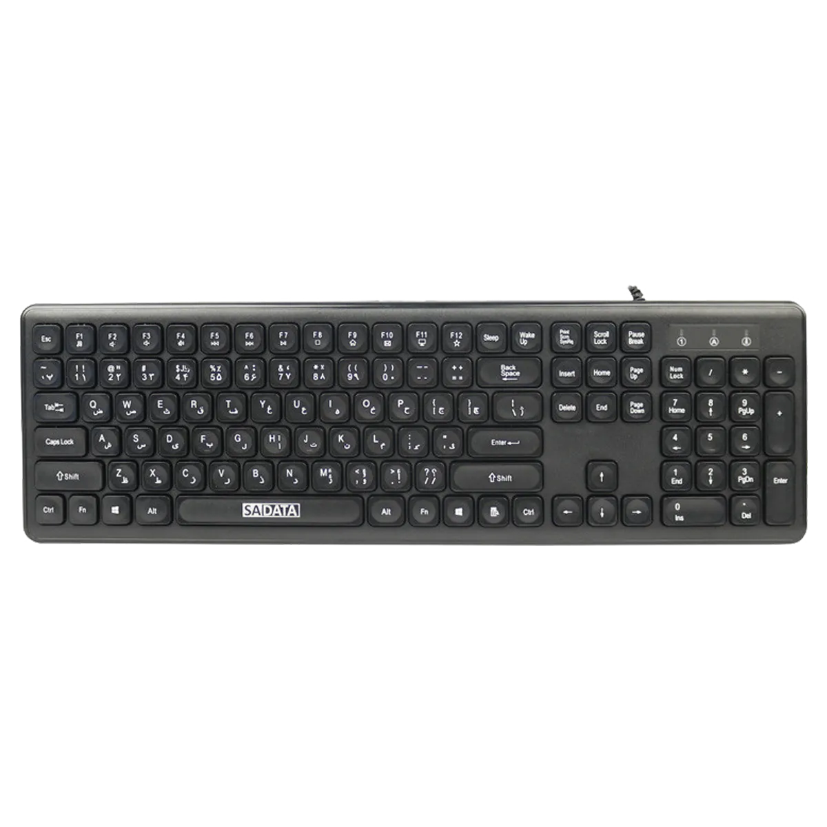 کیبورد با سیم سادیتا مدل SADATA SK-301
