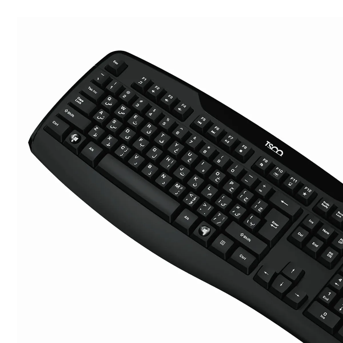 کیبورد با سیم تسکو مدل TSCO TK 8043