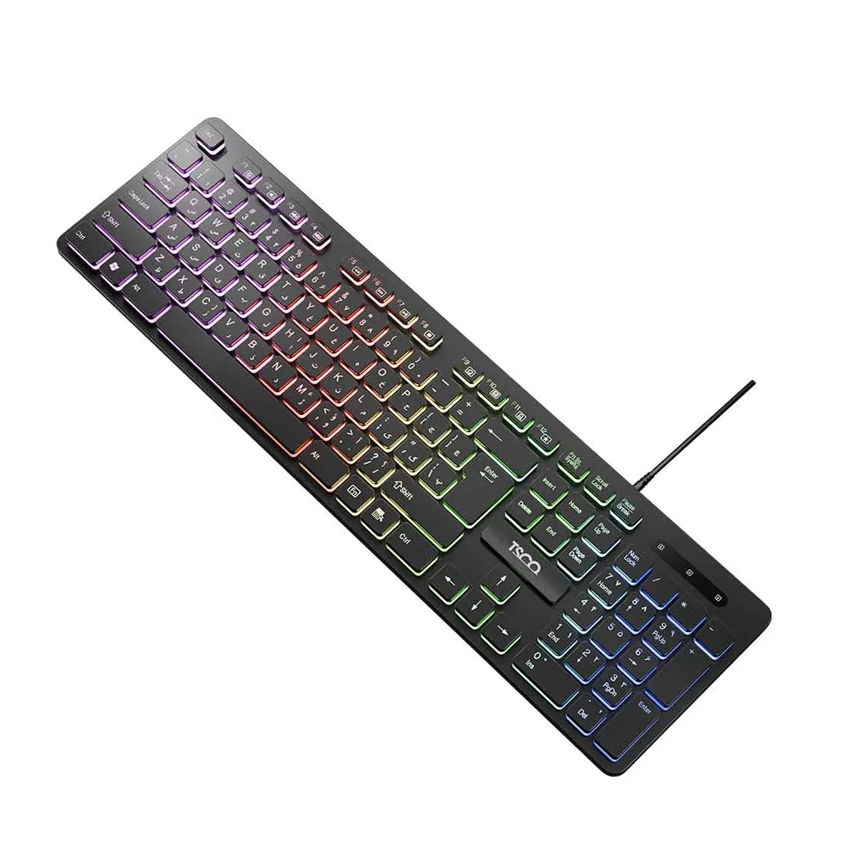 کیبورد با سیم تسکو مدل TSCO TK 8049