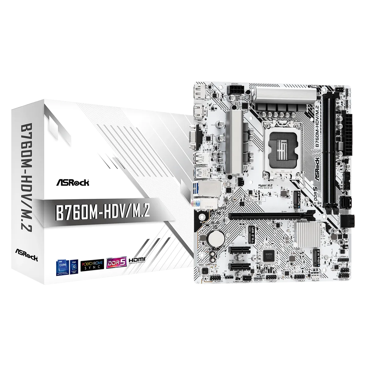مادربرد ازراک مدل ASRock B760M-HDV/M.2