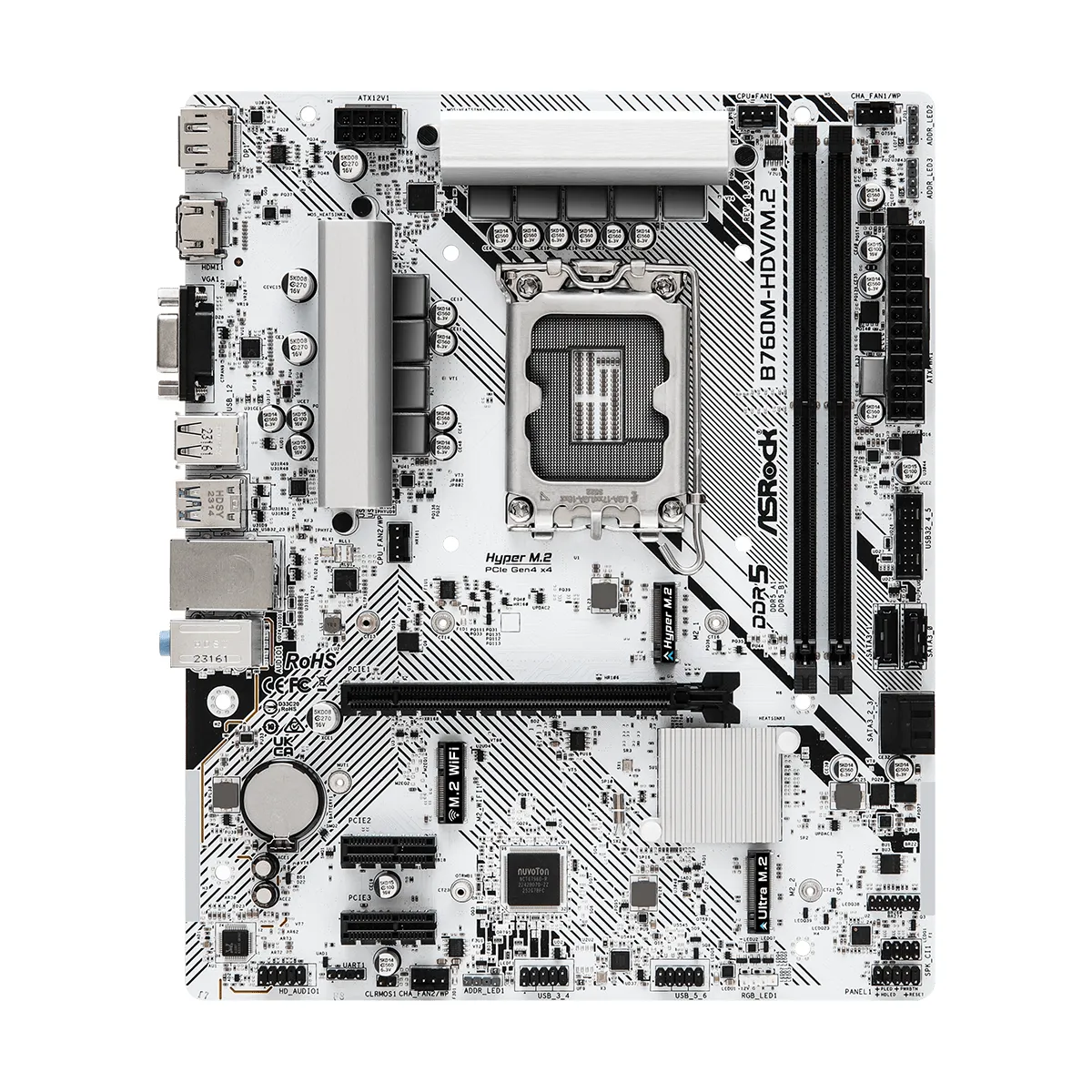 مادربرد ازراک مدل ASRock B760M-HDV/M.2