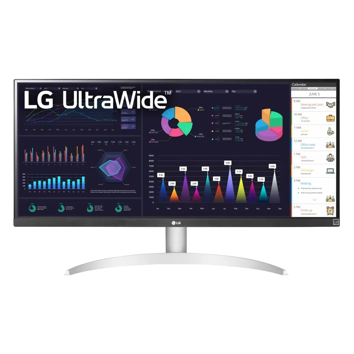مانیتور ال جی مدل LG 29WQ600-W