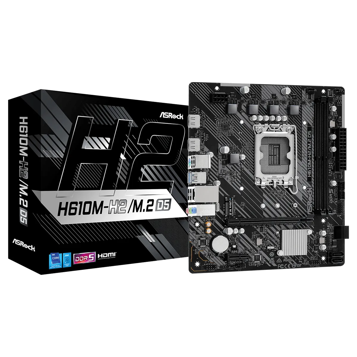 مادربرد ازراک مدل ASRock H610M-H2/M.2 D5