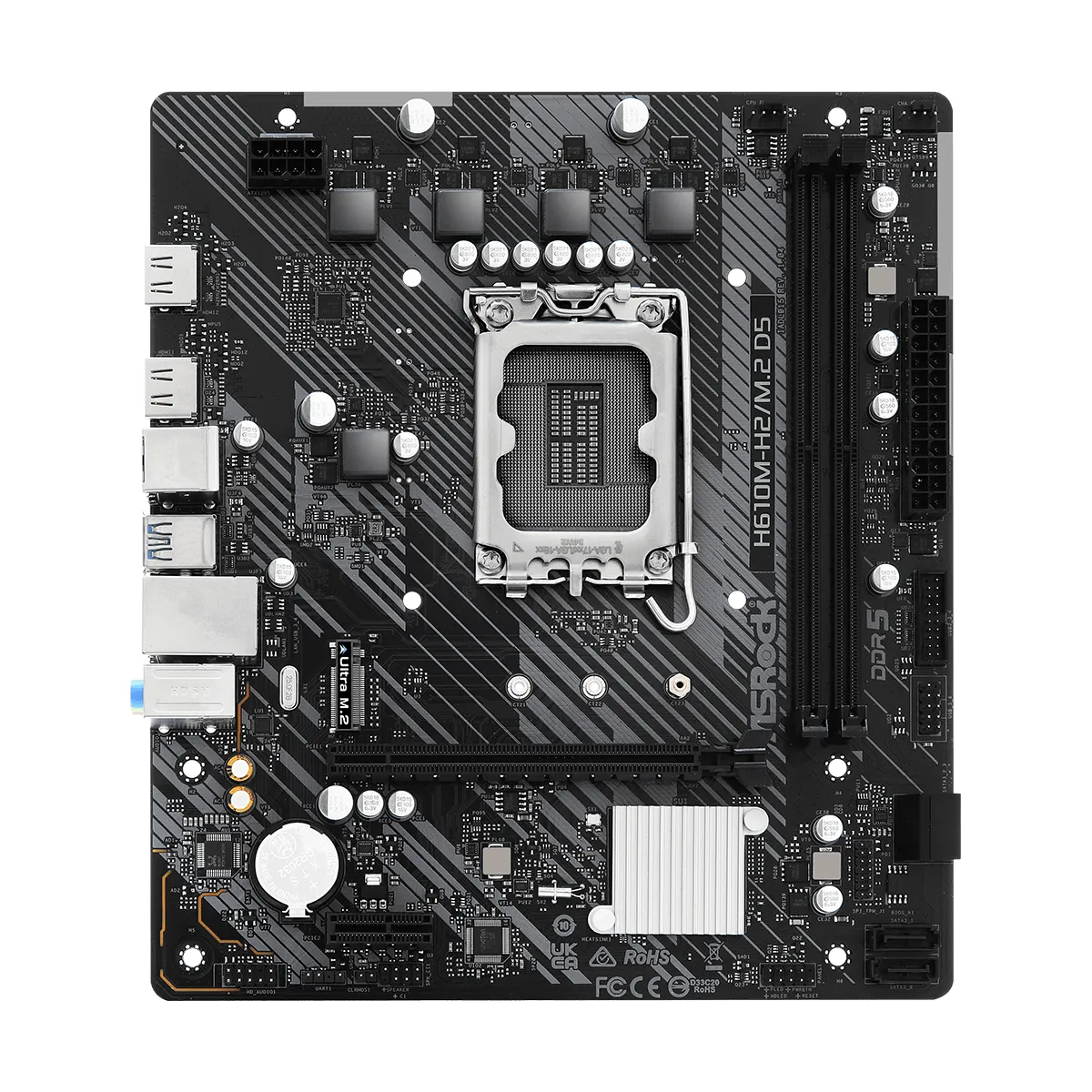 مادربرد ازراک مدل ASRock H610M-H2/M.2 D5
