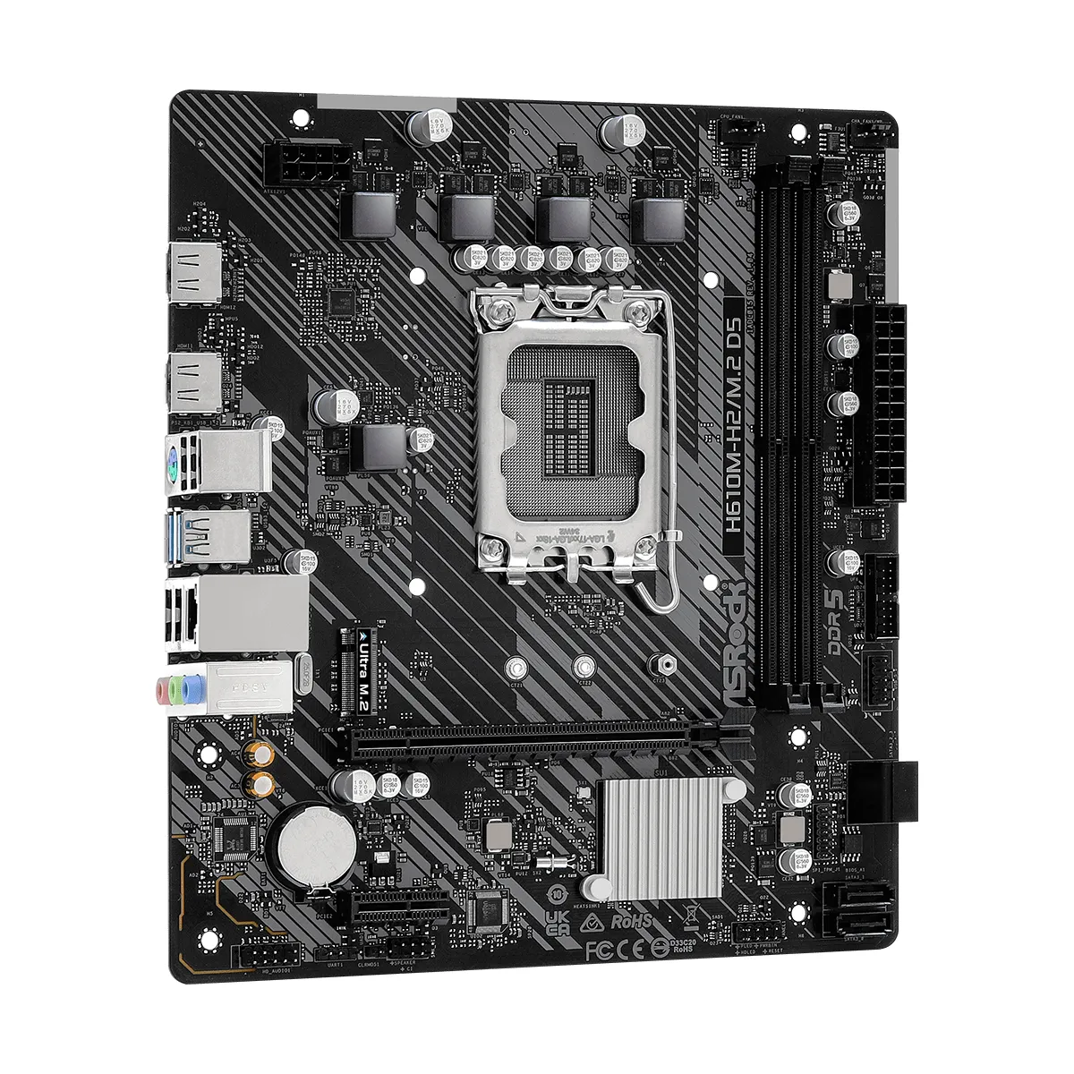 مادربرد ازراک مدل ASRock H610M-H2/M.2 D5