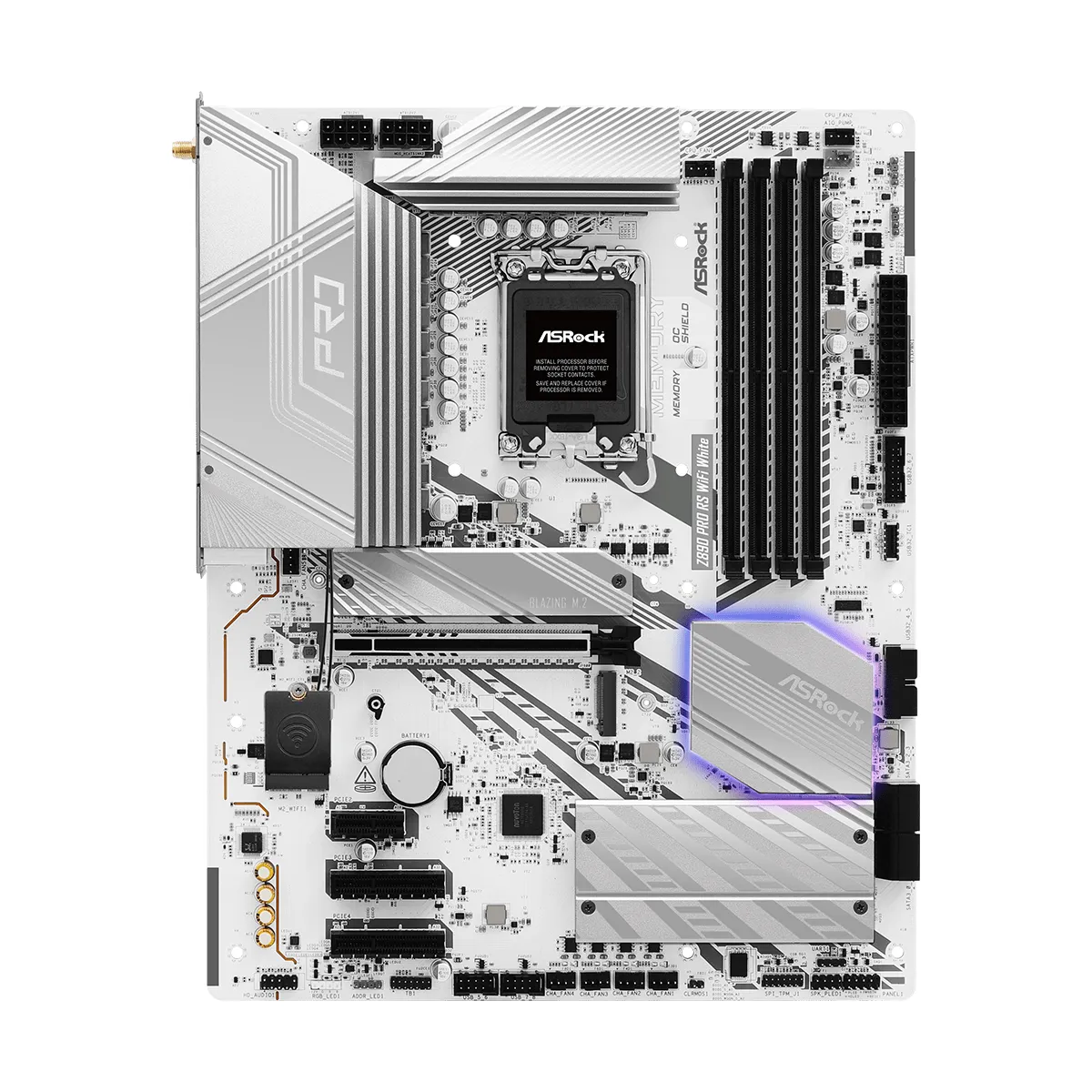 مادربرد ازراک مدل ASRock Z890 PRO RS WIFI WHITE