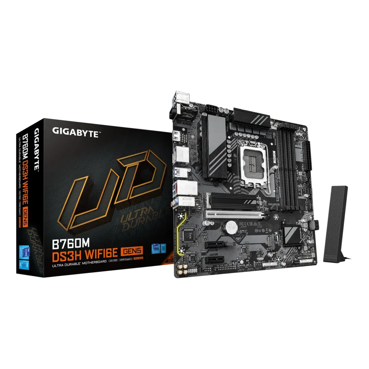 مادربرد گیگابایت مدل GIGABYTE B760M DS3H WF6E GEN5