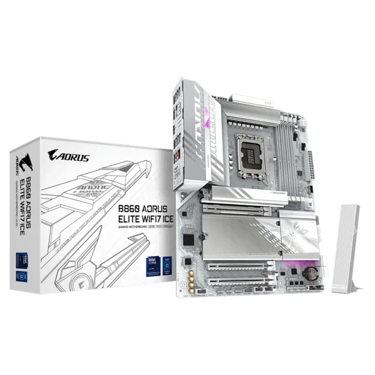 مادربرد گیگابایت مدل GIGABYTE B860 AORUS ELITE WIFI7 ICE