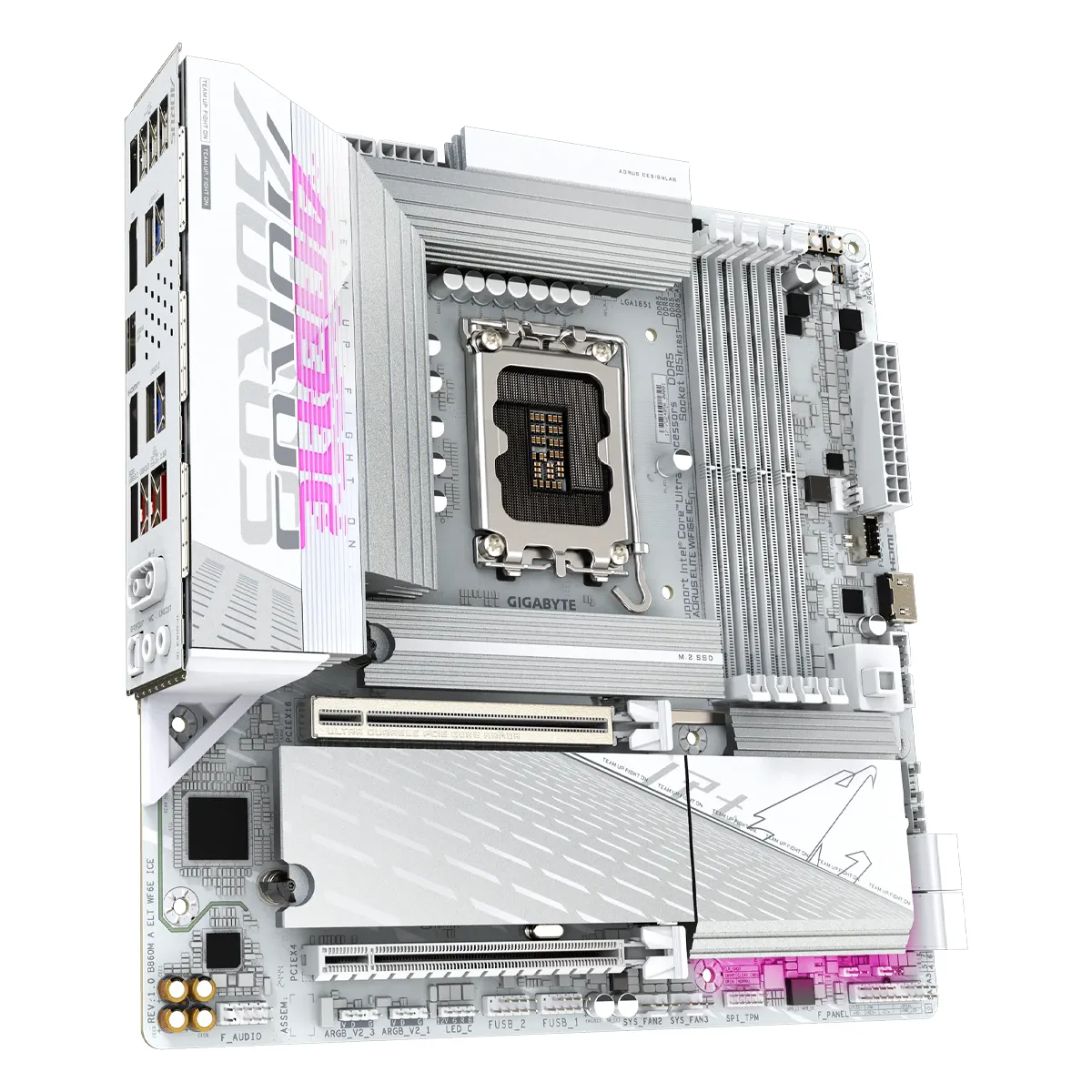 مادربرد گیگابایت مدل GIGABYTE B860M AORUS ELITE WIFI6E ICE