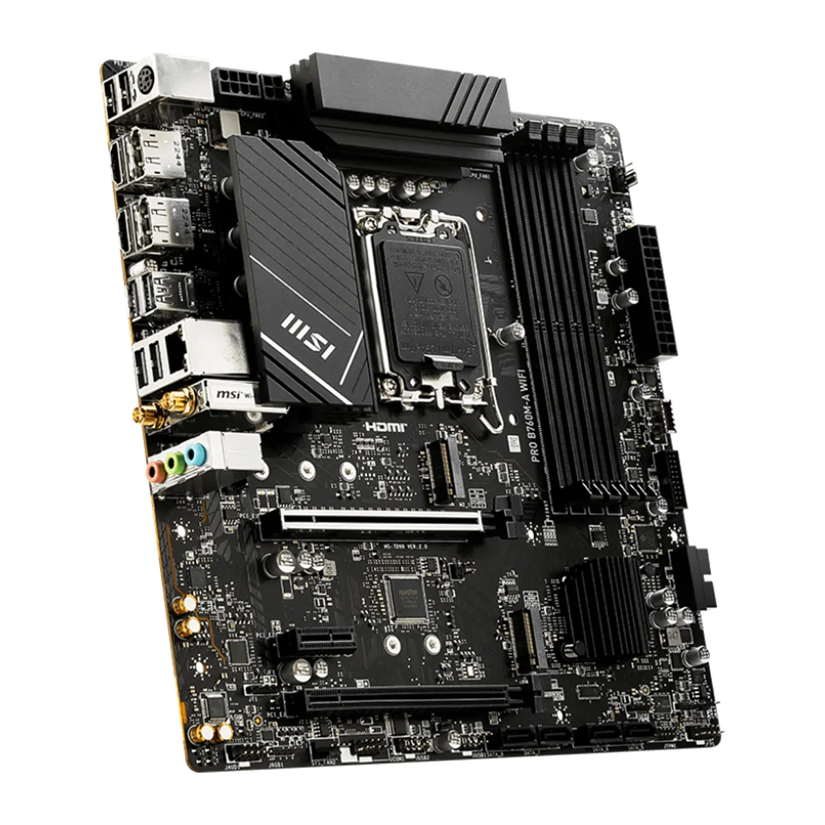 مادربرد ام اس ای مدل MSI PRO B760M-A WIFI