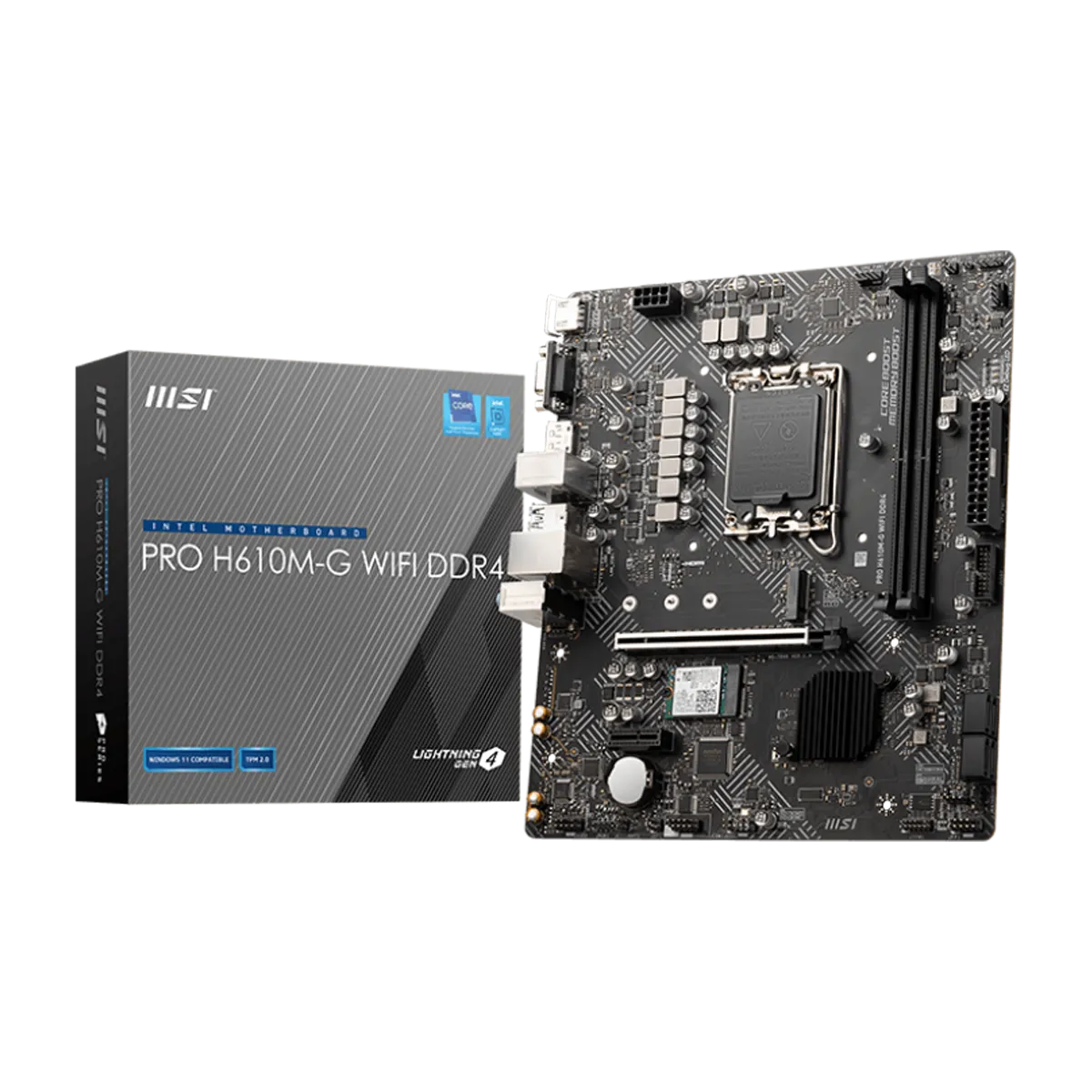 مادربرد ام اس ای مدل MSI PRO H610M-G WIFI DDR4