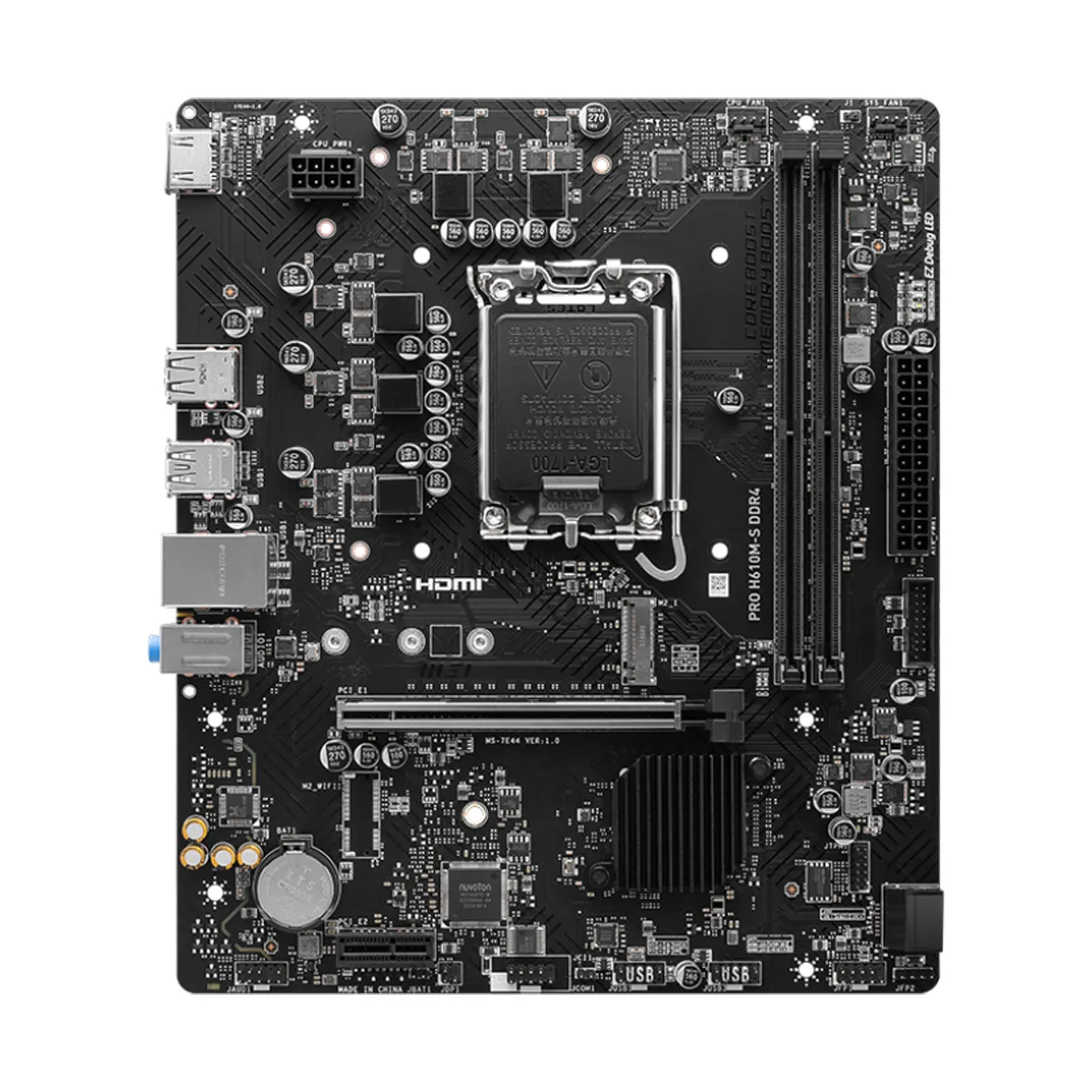 مادربرد ام اس ای مدل MSI PRO H610M-S DDR4
