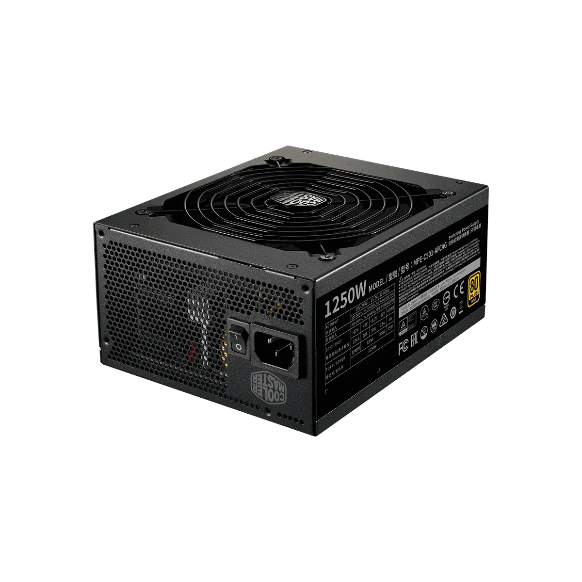 منبع تغذیه کولر مستر مدل Cooler Master MWE Gold 1250 - V2