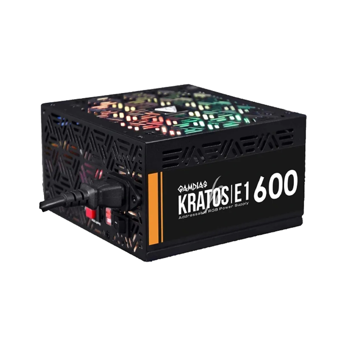 منبع تغذیه گیم دیاس مدل GAMDIAS KRATOS E1-600W