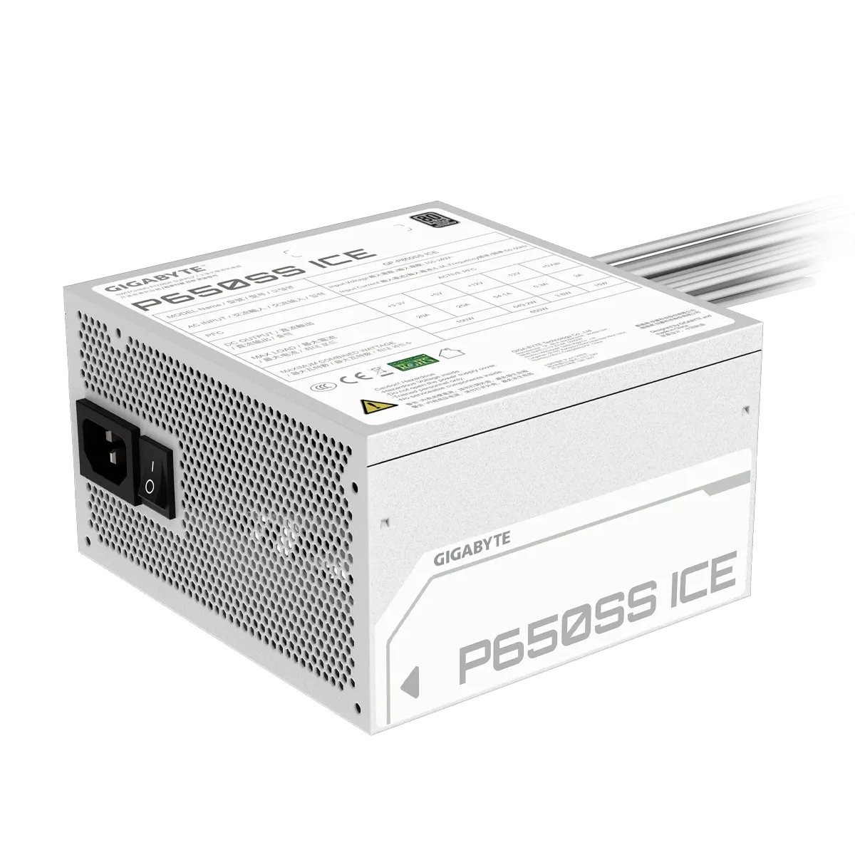 منبع تغذیه گیگابایت مدل GIGABYTE P650SS ICE