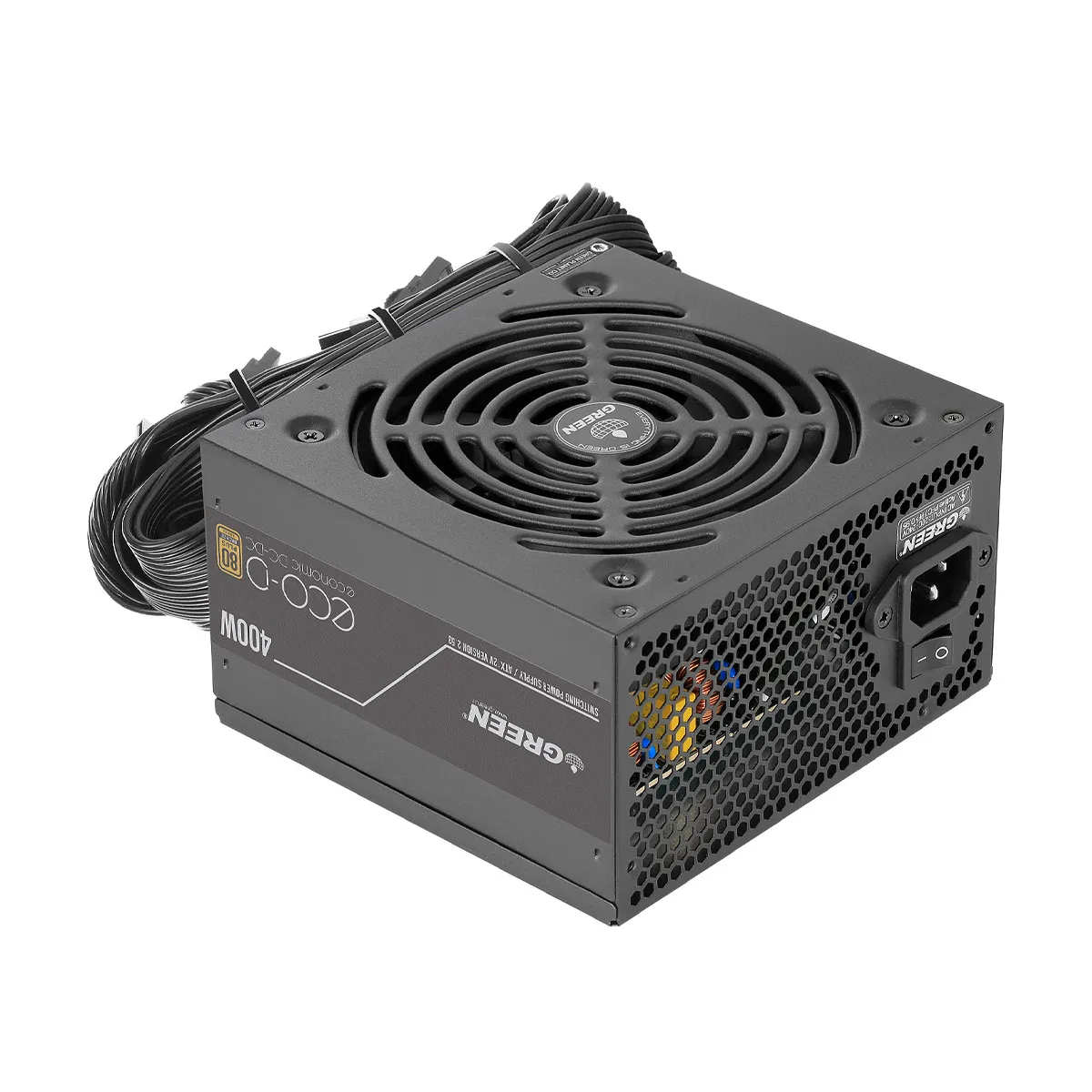 منبع تغذیه گرین مدل GREEN GP400A-ECO D