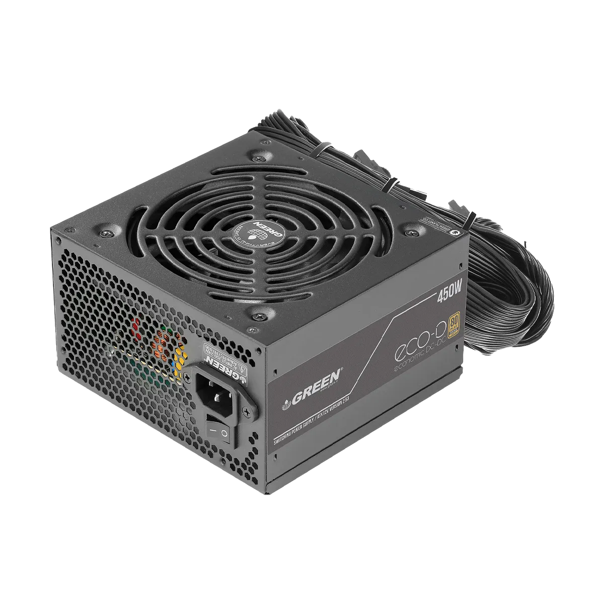 منبع تغذیه گرین مدل GREEN GP450A-ECO D