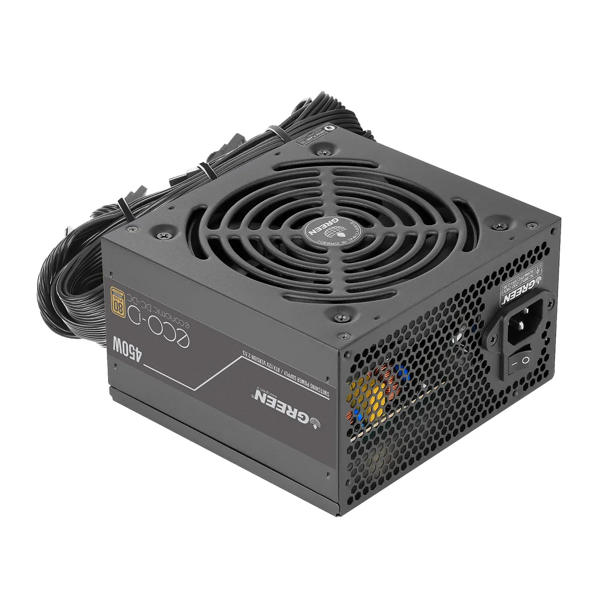 منبع تغذیه گرین مدل GREEN GP450A-ECO D