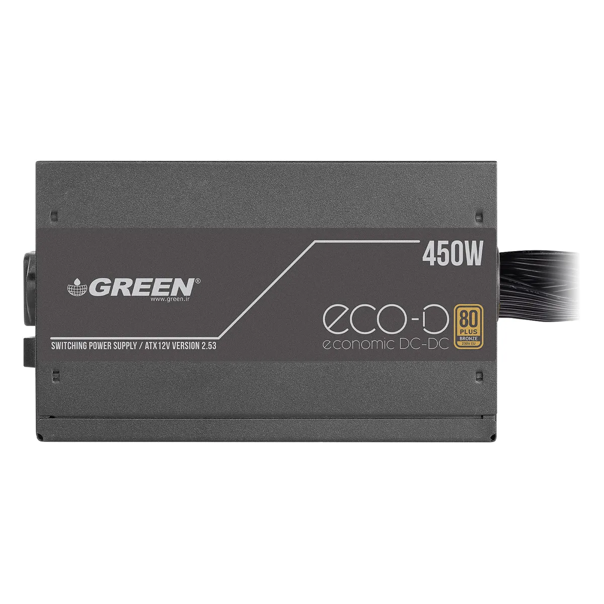 منبع تغذیه گرین مدل GREEN GP450A-ECO D