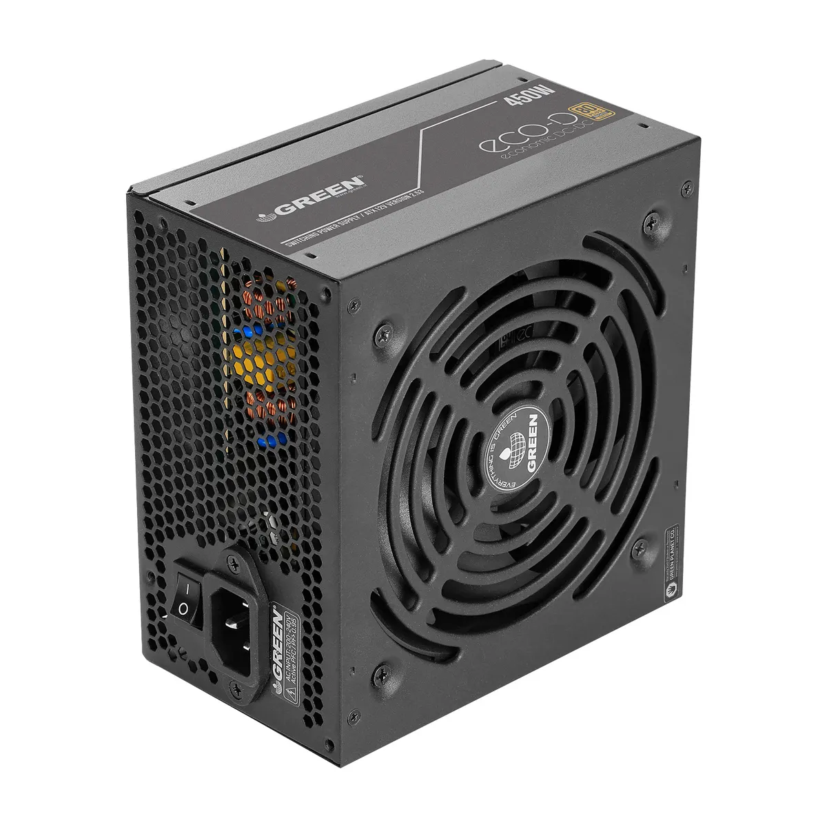 منبع تغذیه گرین مدل GREEN GP450A-ECO D
