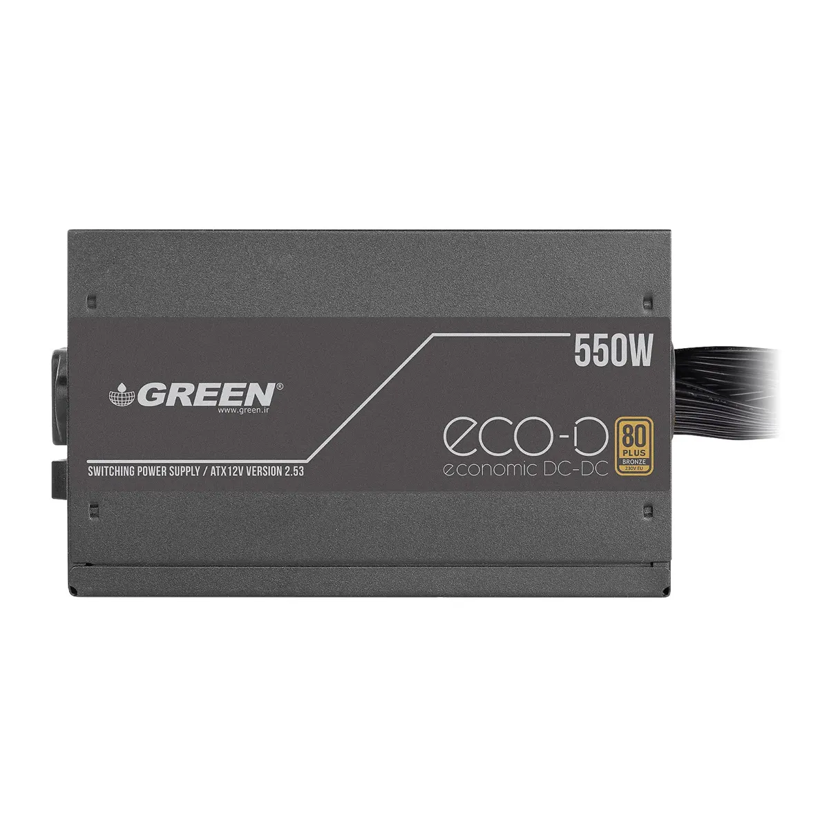 منبع تغذیه گرین مدل GREEN GP550A-ECO D