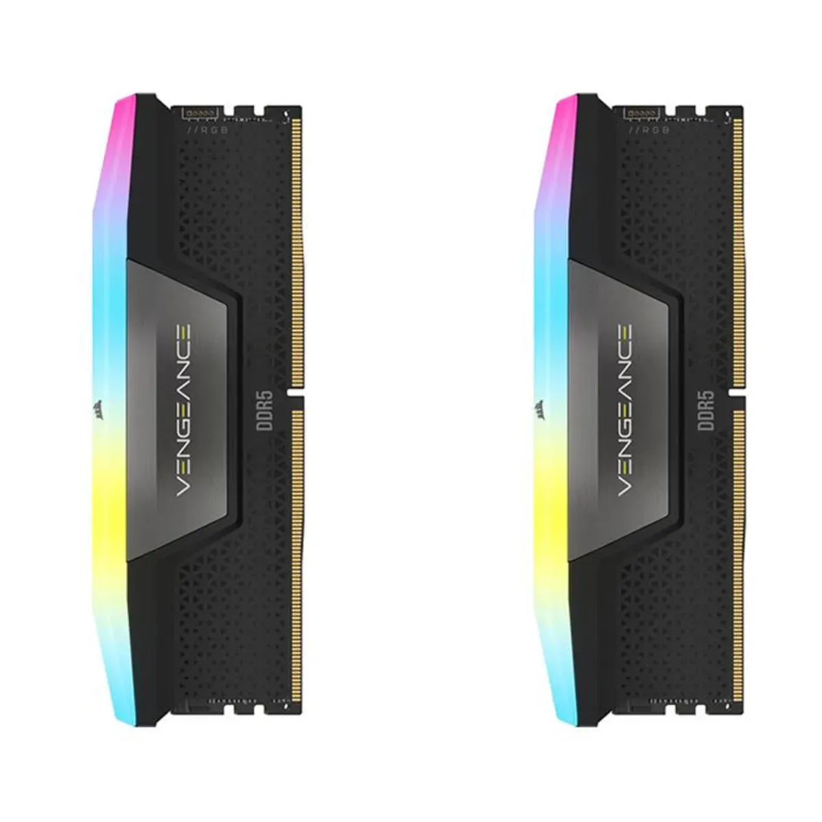 حافظه رم دسکتاپ کورسیر مدل CORSAIR VENGEANCE RGB 32GB DDR5 7000Mhz Dual CL40