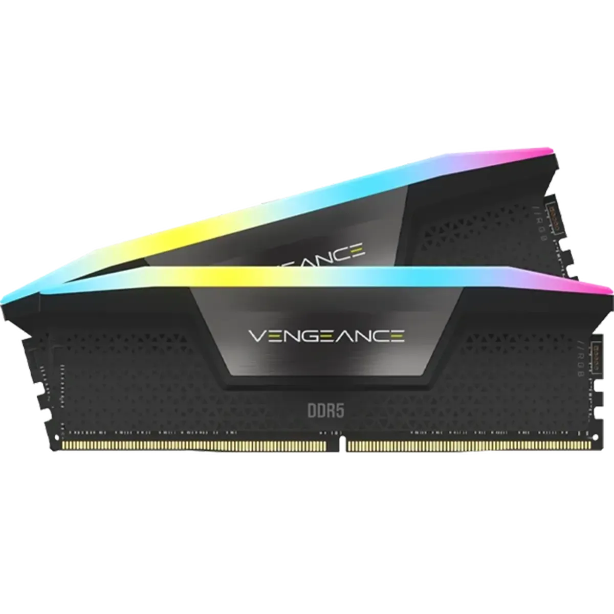 حافظه رم دسکتاپ کورسیر مدل CORSAIR VENGEANCE RGB 32GB DDR5 7200Mhz Dual CL34