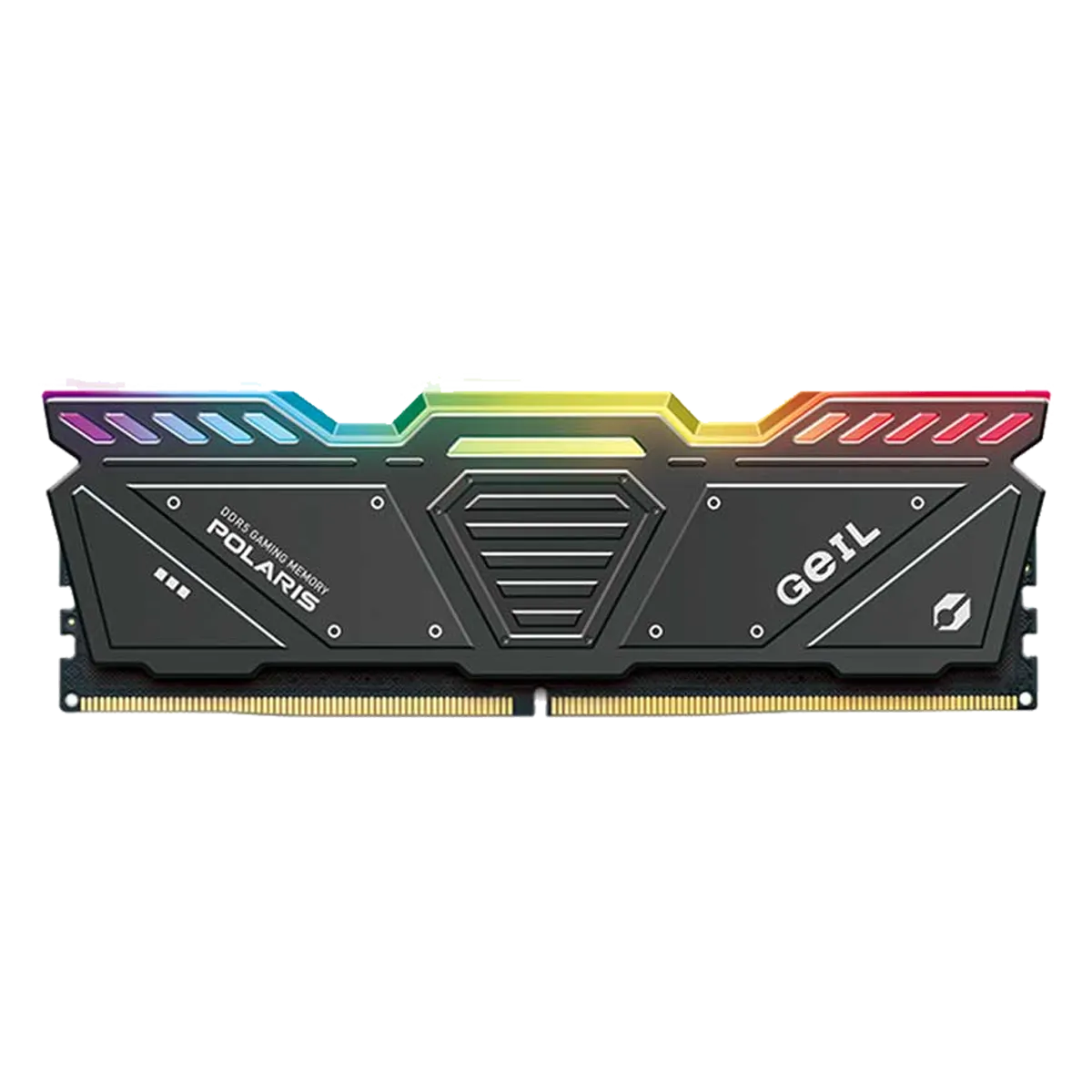 حافظه رم دسکتاپ گیل مدل Geil Polaris RGB 16GB DDR5 5200Mhz CL38