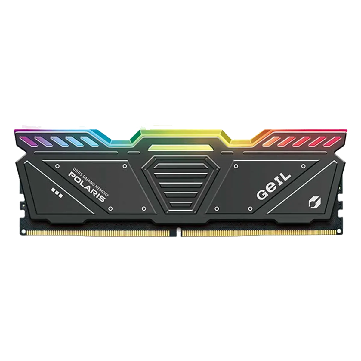 حافظه رم دسکتاپ گیل مدل Geil Polaris RGB 16GB DDR5 4800Mhz CL38
