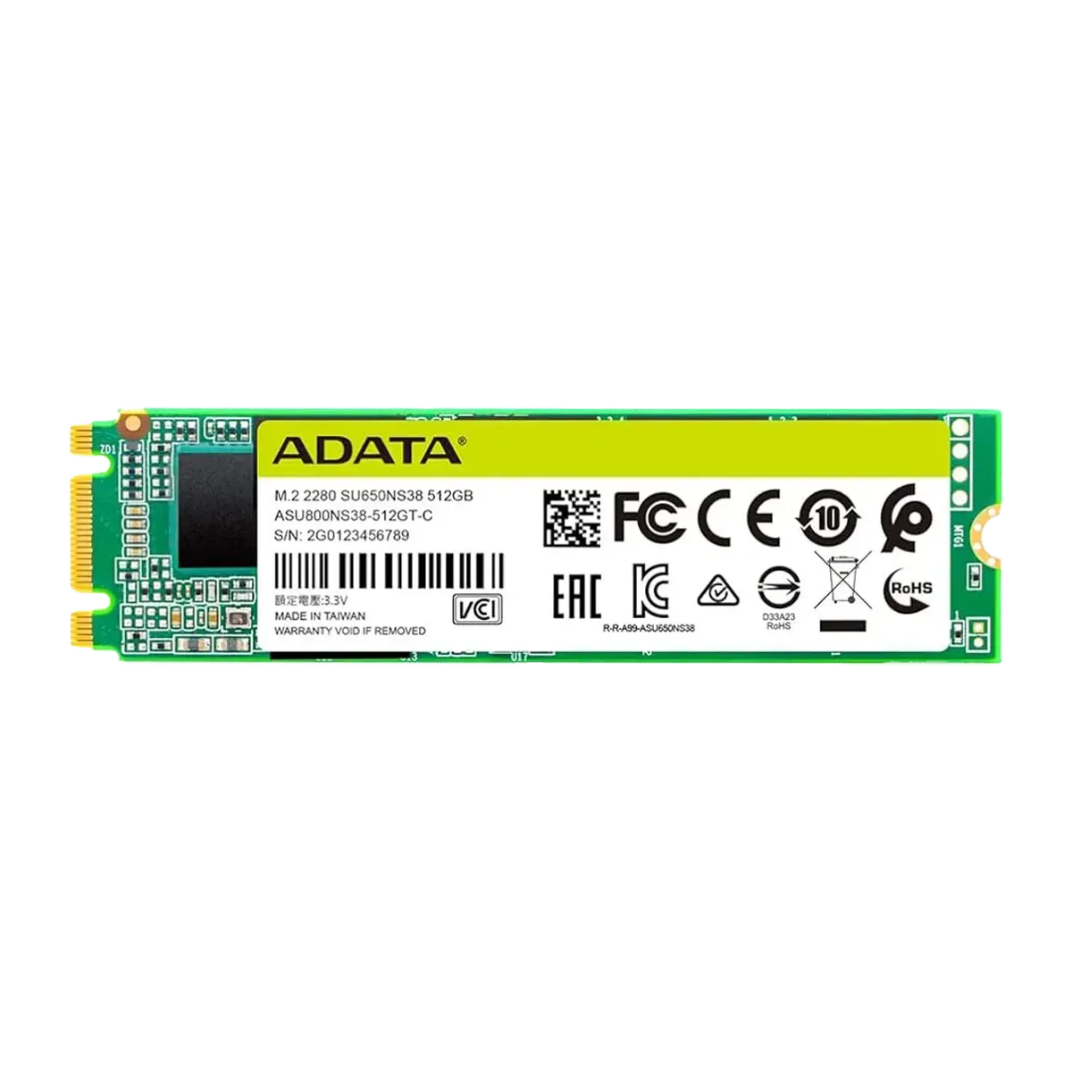 حافظه SSD ای دیتا مدل ADATA SU650 Ultimate M.2 2280 1TB