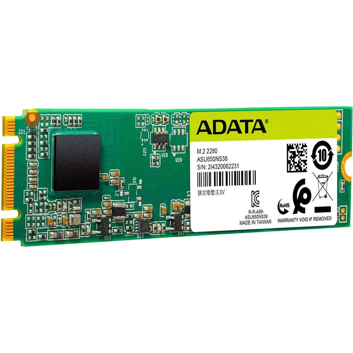 حافظه SSD ای دیتا مدل ADATA SU650 Ultimate M.2 2280 1TB
