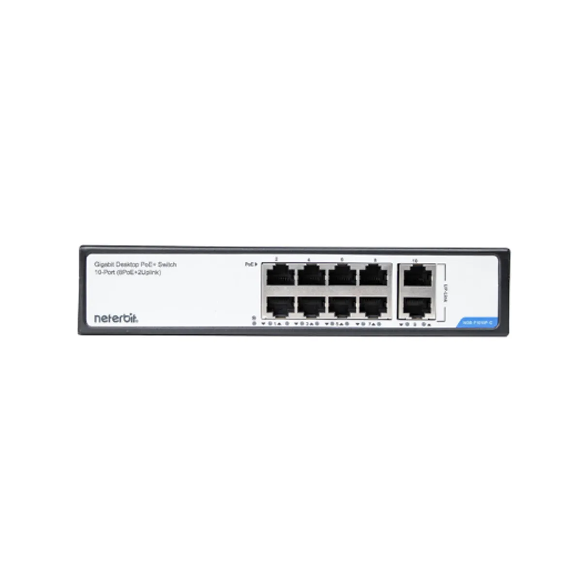 سوئیچ 10 پورت نتربیت مدل Neterbit NGS-F1010P-C