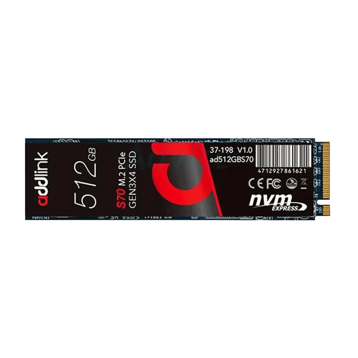 حافظه SSD ادلینک مدل addlink S70 Lite M.2 2280 512GB NVMe