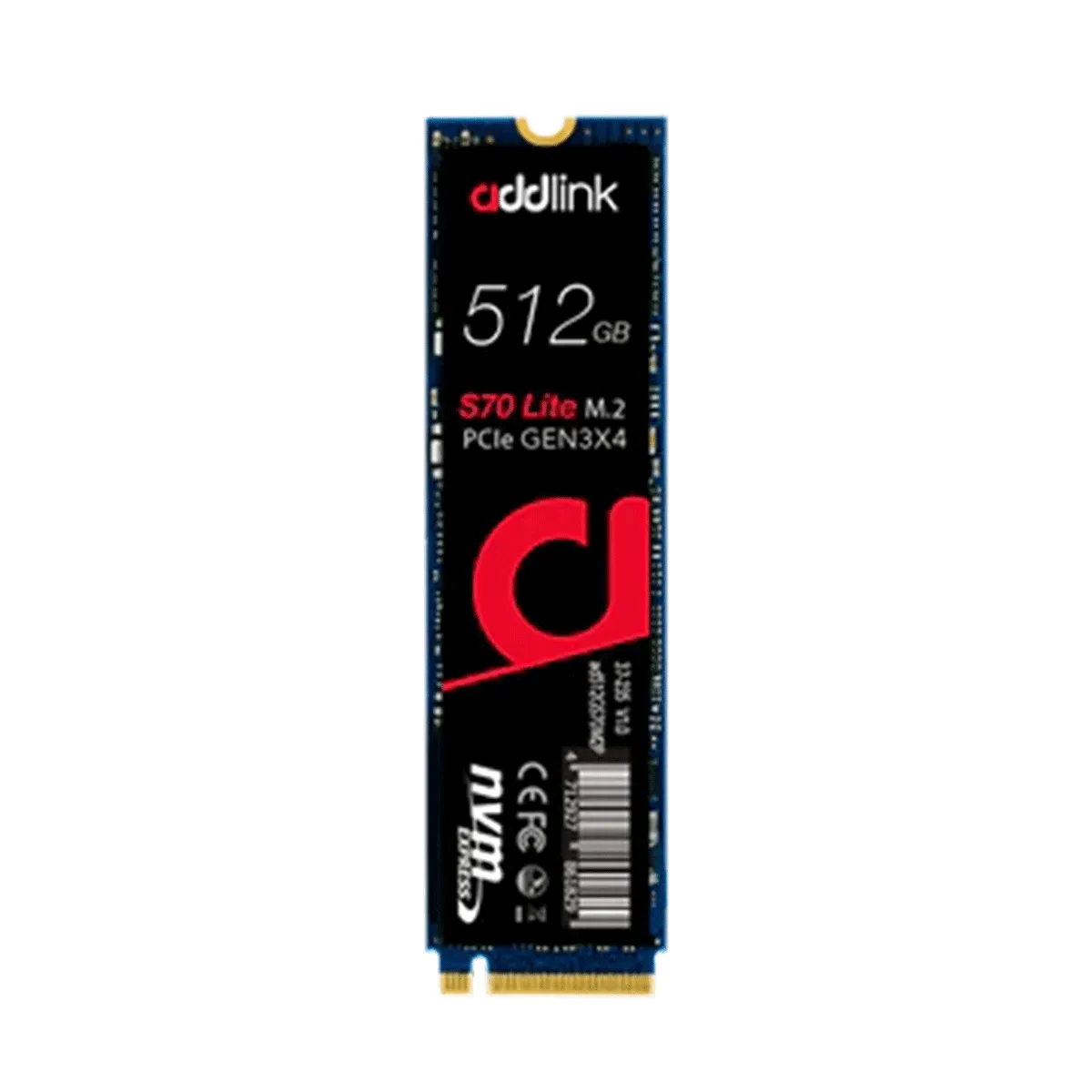 حافظه SSD ادلینک مدل addlink S70 Lite M.2 2280 512GB NVMe