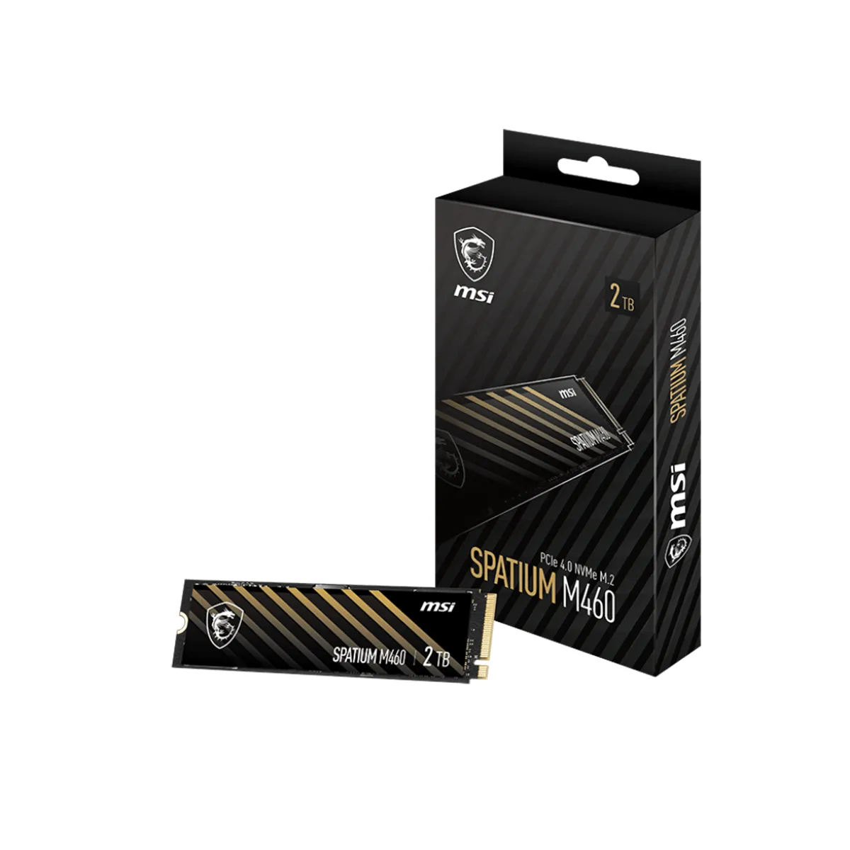حافظه SSD ام اس آی مدل MSI SPATIUM M460 M.2 2280 2TB NVMe