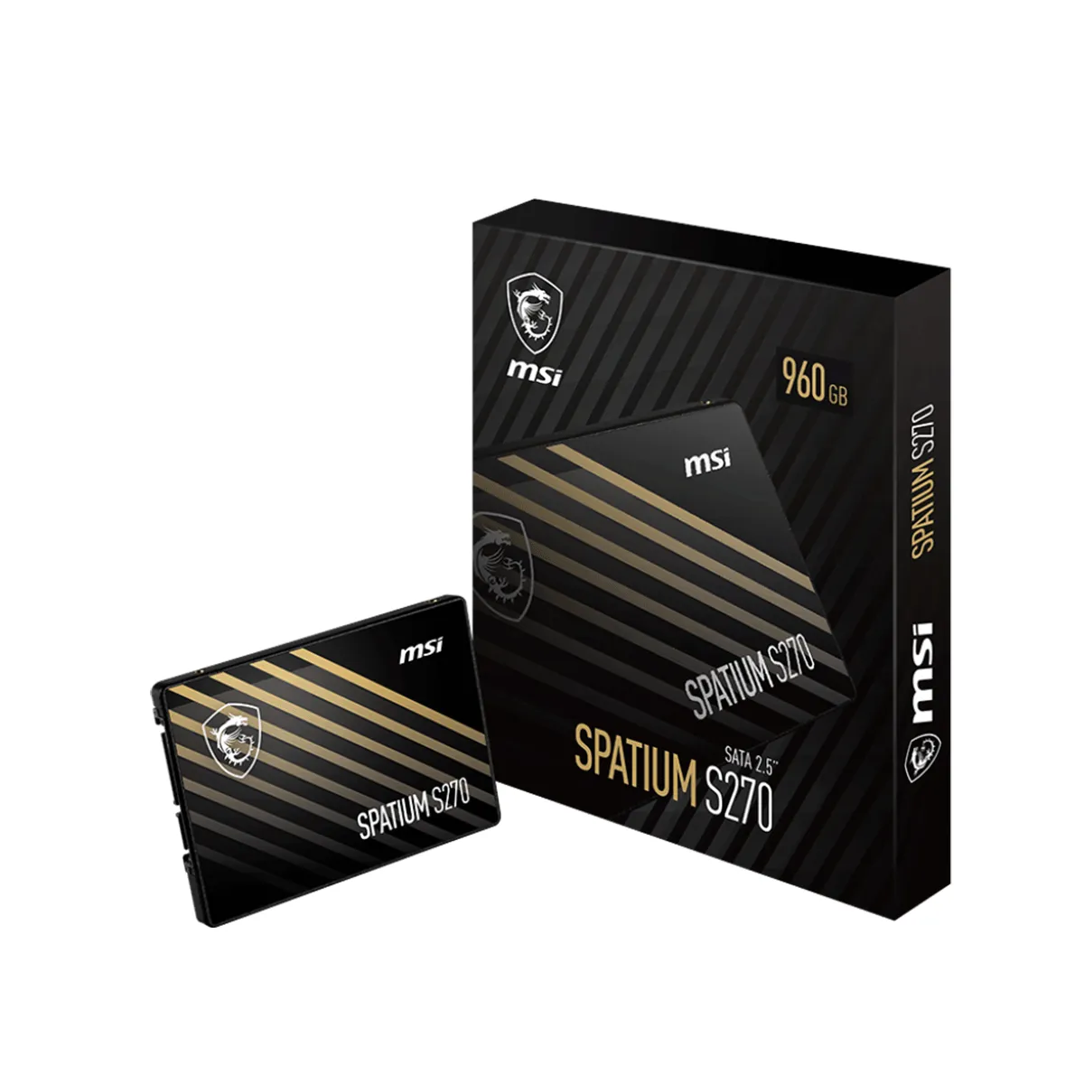 حافظه SSD ام اس آی مدل MSI SPATIUM S270 960GB