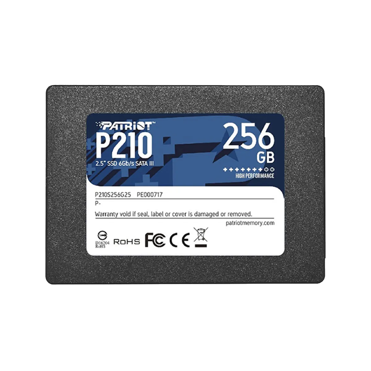 حافظه SSD پاتریوت مدل Patriot P210 256GB