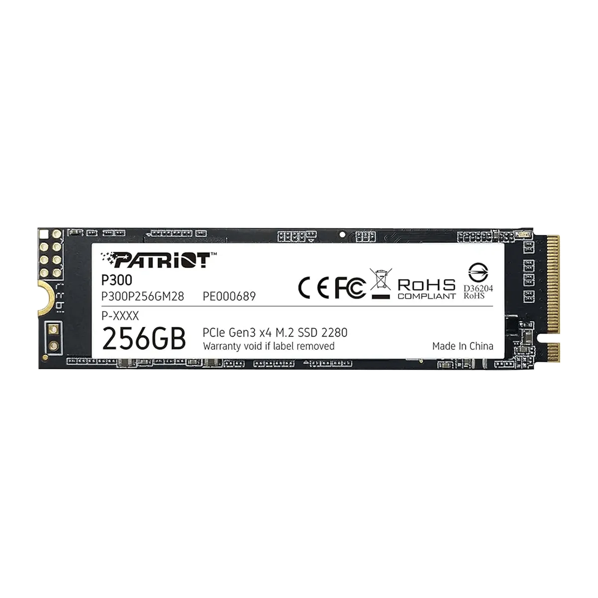 حافظه SSD پاتریوت مدل Patriot P300 M.2 2280 256GB NVMe