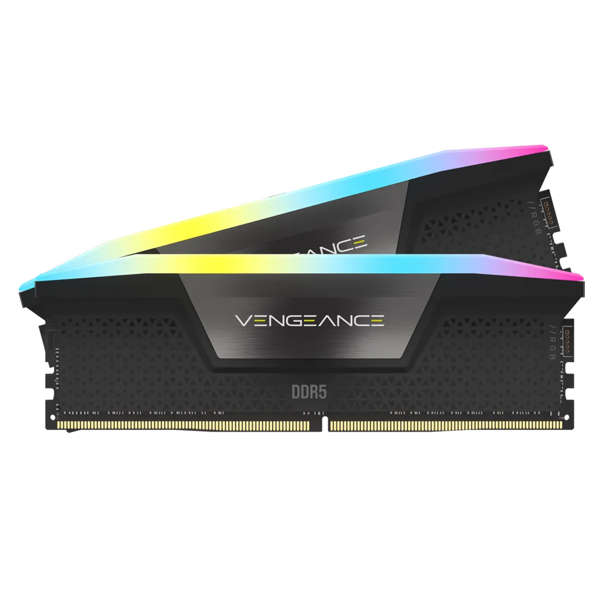 حافظه رم دسکتاپ کورسیر مدل CORSAIR Vengeance RGB 32GB DDR5 5600Mhz Dual
